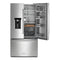 23.8 cu. ft. 36" Counter-Depth French Door Platinum Interior Refrigerator with PrintShield® Finish