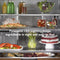 23.8 cu. ft. 36" Counter-Depth French Door Platinum Interior Refrigerator with PrintShield® Finish