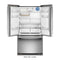 25 Cu. Ft. 36-inch Standard-depth French Door Refrigerator With Internal Water Dispenser