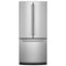 20 cu. Ft. 30-Inch Width Standard Depth French Door Refrigerator with Interior Dispense