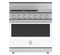 36" Range 4 Burner with Griddle