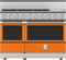 48" Range 5 Burner with 12" Griddle