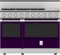 48" Range 5 Burner with 12" Griddle