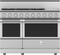 48" Range 5 Burner with 12" Griddle
