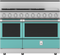 48" Range 5 Burner with 12" Griddle