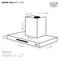 36″ Wall Mounted Range Hood