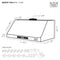 36″ Under Cabinet Range Hood