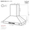 48″ Island Range Hood