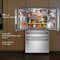 30 Cu. Ft. French Door Refrigerator With Interior Water And Ice And Freshchill™ Full-width Refrigerated Drawer