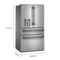 29 Cu. Ft. French Door Refrigerator With Exterior Water And Ice And Freshchill™ Full-width Refrigerated Drawer
