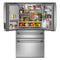29 Cu. Ft. French Door Refrigerator With Exterior Water And Ice And Freshchill™ Full-width Refrigerated Drawer