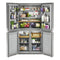 19.4 cu. ft. 36-inch wide Counter-Depth 4-Door Refrigerator with PrintShield® Finish