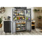 19.4 cu. ft. 36-inch wide Counter-Depth 4-Door Refrigerator with PrintShield® Finish