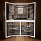 36" Counter-depth 19.4 Cu Ft 4-door Refrigerator With Flexible Temperature Zone In Printshield® Finish