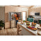36" Counter-depth 19.4 Cu Ft 4-door Refrigerator With Flexible Temperature Zone In Printshield® Finish