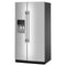 20.8 Cu. Ft. Counter-depth Side-by-side Refrigerator With Exterior Ice And Water Dispenser And Removable Under-shelf Wine Rack