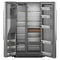 20.8 Cu. Ft. Counter-depth Side-by-side Refrigerator With Exterior Ice And Water Dispenser And Removable Under-shelf Wine Rack