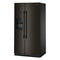 20.8 Cu. Ft. Counter-depth Side-by-side Refrigerator With Exterior Ice And Water Dispenser In Black Ore