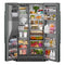 20.8 Cu. Ft. Counter-depth Side-by-side Refrigerator With Exterior Ice And Water Dispenser In Black Ore