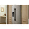 20.8 Cu. Ft. Counter-depth Side-by-side Refrigerator With Exterior Ice And Water Dispenser In Printshield® Finish