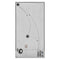 19.9 cu ft. Counter-Depth Side-by-Side Refrigerator with Exterior Ice and Water and PrintShield™ finish