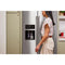 19.9 cu ft. Counter-Depth Side-by-Side Refrigerator with Exterior Ice and Water and PrintShield™ finish