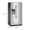 28.7 Cu. Ft. Side-by-side Refrigerator With Panoramic Led Lighting