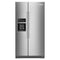 24.8 Cu Ft. Side-by-side Refrigerator With Exterior Ice And Water And Printshield® Finish