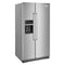 24.8 Cu Ft. Side-by-side Refrigerator With Exterior Ice And Water And Printshield® Finish