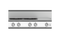 36" Rangetop, 4 Burner with Griddle