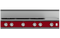 48" Rangetop, 5 Burner with 12" Griddle