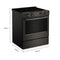 5.3 Cu. Ft. Smart Slide-in Electric Range With Two Even-heat™ Hyper Elements And Convection Cooking Modes