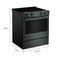 5.3 Cu. Ft. Smart Slide-in Electric Range With Two Even-heat™ Hyper Elements And Convection Cooking Modes