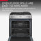 30-Inch 5-Burner Gas Slide-In Convection Range