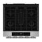 5.0 Cu. Ft. Smart Slide-in Gas Range With Convection Cooking Modes