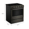 5.0 Cu. Ft. Smart Slide-in Gas Range With Convection Cooking Modes And 2-in-1 Burner