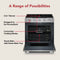 5.0 Cu. Ft. Smart Slide-in Gas Range With Convection Cooking Modes And 2-in-1 Burner