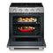 5.0 Cu. Ft. Smart Slide-in Gas Range With Convection Cooking Modes And 2-in-1 Burner