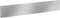 Stainless-steel toe-kick panel
