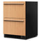 24" Panel-ready Undercounter Double-drawer Refrigerator/freezer