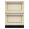 24" Panel-Ready Undercounter Double-Drawer Refrigerator