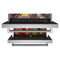 24" Stainless Steel Undercounter Double-Drawer Refrigerator
