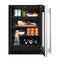 24" Undercounter Refrigerator With Glass Door