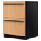 24" Panel-ready Undercounter Double-drawer Refrigerator
