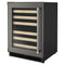 24" Panel-ready Undercounter Wine Cellar With Wood-front Racks