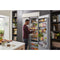 24" Undercounter Wine Cellar with Glass Door and Metal-Front Racks