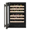 24" Undercounter Wine Cellar With Full-extension Wood-front Racks