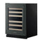 24" Undercounter Wine Cellar With Full-extension Wood-front Racks