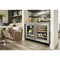 24" Undercounter Wine Cellar With Glass Door And Wood-front Racks
