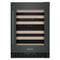 24" Undercounter Wine Cellar With Full-extension Wood-front Racks